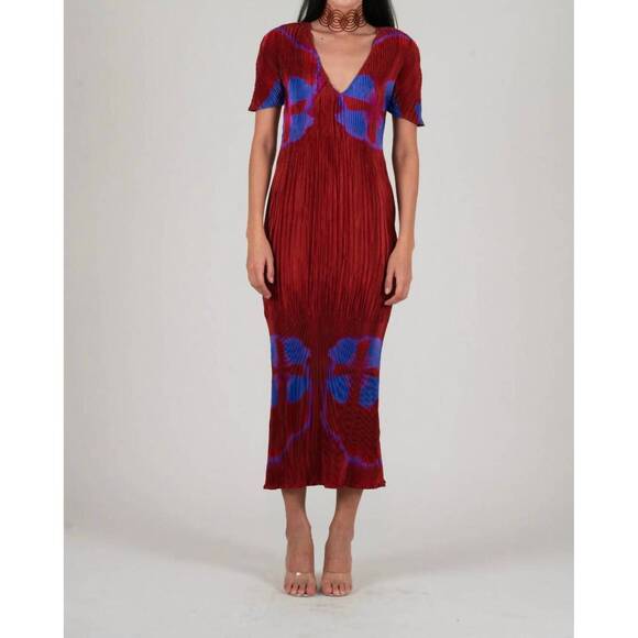 NIN STUDIO Dresses & Skirts - NEW NIN STUDIO aphrodite midi dress in violet